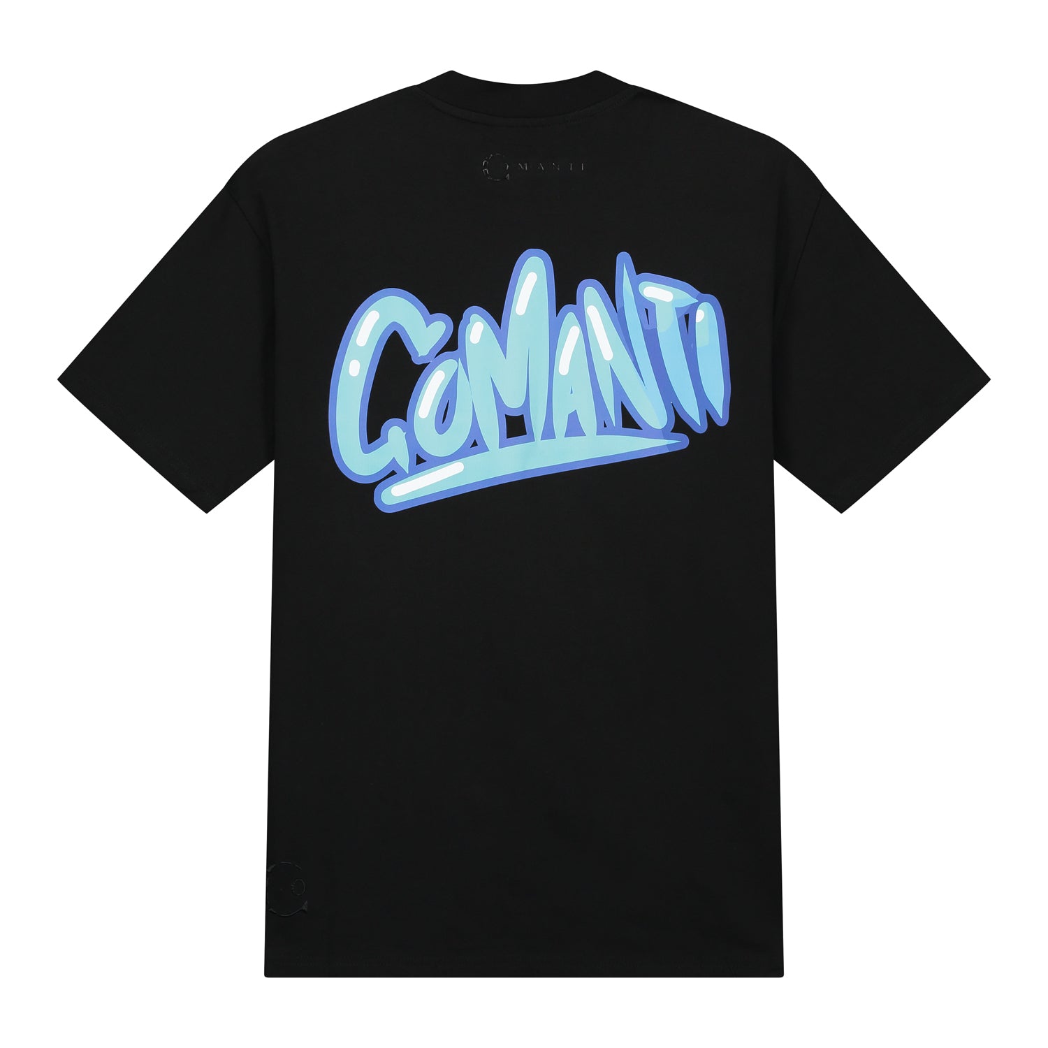 Comanti | Zwart T-shirt | Graffiti